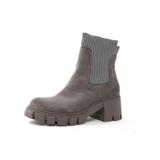 ROSS BOOTS IN GRAY/BLACK