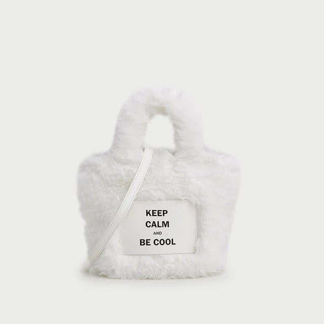 "KEEP CALM & BE COOL" CROSSBODY BAG